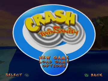 Crash Twinsanity screen shot title
